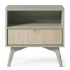 Buy Forest Bedside Table Green 54cm, Colour: Green, Item Width: 54 from Furnituretta