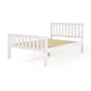 Buy Manila HFE Pine Bed 4 Foot White, Colour: White, Size: 4 Foot, 3 from Furnituretta
