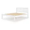 Buy Manila LFE Pine Bed King Size White, Colour: White, Size: King Size, 3 from Furnituretta