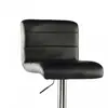 Buy Molly Bar Stool PU Chrome & Black (2s), 2 from Furnituretta