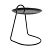 Buy Monroe Metal Lamp Table Black from Furnituretta