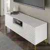 Buy Surf TV Cabinet White 150cm, Colour: White, Item Width: 150, 5 from Furnituretta