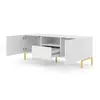 Buy Surf TV Cabinet White 150cm, Colour: White, Item Width: 150, 3 from Furnituretta