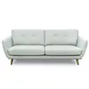 Buy Scandi 3 Seater Fabric Sofa, 2 from Furnituretta