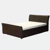 Buy Viva 4 Drawer PVC King Size Bed Brown, Colour: Brown, Size: King Size from Furnituretta
