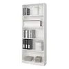 Buy Coleford Large Artic White Bookcase Bookshelf, 4 from Furnituretta