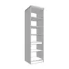 Buy Hove Tall 3 Door Kitchen Larder Unit Pantry Cupboard Grey and Oak Effect, 3 from Furnituretta