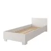 Buy Omega OM-36 Single Bed White Matt, Colour: White Matt, Size: 90 x 200cm, 4 from Furnituretta