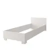Buy Omega OM-36 Single Bed White Matt, Colour: White Matt, Size: 90 x 200cm, 5 from Furnituretta