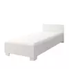 Buy Omega OM-36 Single Bed White Matt, Colour: White Matt, Size: 90 x 200cm from Furnituretta