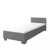 Buy Omega OM-36 Single Bed Grey Matt, Colour: Grey Matt, Size: 90 x 200cm from Furnituretta