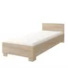 Buy Omega OM-36 Single Bed Oak Sonoma, Colour: Oak Sonoma, Size: 90 x 200cm from Furnituretta