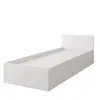 Buy Omega OM-46 Bed with Storage White Matt, Colour: White Matt, Size: 90 x 200cm, 4 from Furnituretta