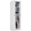 Buy Multi Tall 2 Door Shoe Storage Utility Cupboard White, Colour: White from Furnituretta