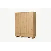 Buy Tipton Triple Wardrobe 3 Door 3 Drawer Artisan Oak Effect, Colour: Oak Artisan, 3 from Furnituretta