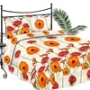 Buy Gerbera Flower Duvet Cover Set – 100% Cotton, Double Size, 5 from Furnituretta