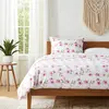 Buy Flannelette Duvet Cover Set – Pink Floral | Ultra-Soft Brushed Cotton, 2 from Furnituretta