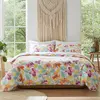 Buy Funky Color Flowers Duvet Cover Set – 100% Cotton | Double, Size: Double, 3 from Furnituretta