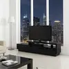 Buy Abberly High Gloss TV Cabinet – Black | Sleek & Modern Storage, Colour: Black, 6 from Furnituretta