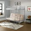 Buy Alaska Futon Bunk Bed – Silver | Space-Saving & Versatile, 4 from Furnituretta