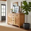 Buy Acorn Solid Oak Sideboard – Large | Timeless Storage in Light Oak from Furnituretta