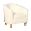Buy Claridon 1 Seater Sofa PU Cream | Modern Living Room Furniture, 2 from Furnituretta