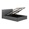 Buy Fusion Storage PU 4 Foot Bed Grey, Colour: Grey, Size: 4 Foot, 5 from Furnituretta