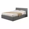 Buy Fusion Storage PU 4 Foot Bed Grey, Colour: Grey, Size: 4 Foot from Furnituretta