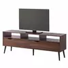 Buy Gjora TV Unit – Large Walnut Finish (160 cm) from Furnituretta