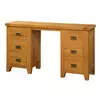 Buy Acorn Solid Oak Dressing Table with 6 Drawers from Furnituretta