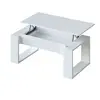 Buy Filey White Coffee Table with Lift up Storage, 2 from Furnituretta