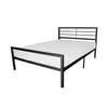 Buy Jennifer Contract Bed – Double Black | Durable Contract Bed Frame, 3 from Furnituretta