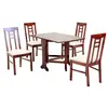 Buy Liverpool Mahogany Dining Set: Timeless Beauty & Comfort from Furnituretta