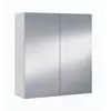 Buy Maldon 600mm White and Mirrored 2 Door Wall Mounted Bathroom Cabinet, 2 from Furnituretta