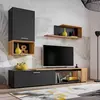 Buy Maze II TV Entertainment Unit, Colour: Black, Item Width: 200 from Furnituretta
