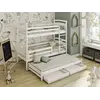 Buy Maximize Your Child's Room: Alan Bunk Bed with Trundle & Storage White Matt, Colour: White Matt, Mattresses: Foam/Bonnell Mattresses, 11 from Furnituretta