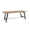 Buy Dine in Style: Cavendish Large Table with Black Metal Legs, 2 from Furnituretta