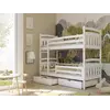 Buy Space-Saving Sleep & Storage: Gabi Bunk Bed White Matt with Drawers, Colour: White Matt, Mattresses: Foam Mattresses, 12 from Furnituretta