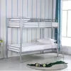 Buy Himley Bunk Bed: Maximize Space & Create a Fun Sleep Zone, Colour: Silver from Furnituretta