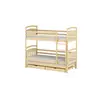 Buy Maximize Your Child's Room: Alan Bunk Bed Pine with Trundle & Storage, Colour: Pine, Mattresses: Without Mattresses, 5 from Furnituretta