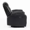 Buy Turin Recliner Leather Aire 1 Seater Black, Colour: Black, 6 from Furnituretta
