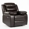 Buy Turin Recliner Leather Aire 1 Seater Brown, Colour: Brown, 5 from Furnituretta