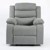 Buy Turin Recliner Fabric 1 Seater Grey, 2 from Furnituretta