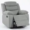Buy Turin Recliner Fabric 1 Seater Grey from Furnituretta