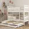 Buy Viki Bunk Bed White Matt: Space-Saving Sleep Solution for Kids, Colour: White Matt, Mattresses: Foam/Bonnell Mattresses, 9 from Furnituretta