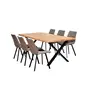 Buy Yale Medium Dining Table: Modern Style for Everyday Meals, 2 from Furnituretta