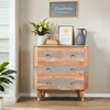 Buy Wilton Acacia Wood Chest: 4 Drawer Storage Solution from Furnituretta