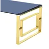 Buy Memphis Coffee Table: Sophistication in Grey Glass & Gold, 2 from Furnituretta