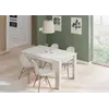 Buy Expand Your Dining Space: Totnes White Extending Table, 4 from Furnituretta