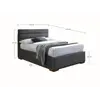 Buy Mayfair Ottoman Double Bed: Modern Design & Ample Storage, Colour: Dark Grey, Size: 4ft 6/Double, Item Width: 153, 4 from Furnituretta